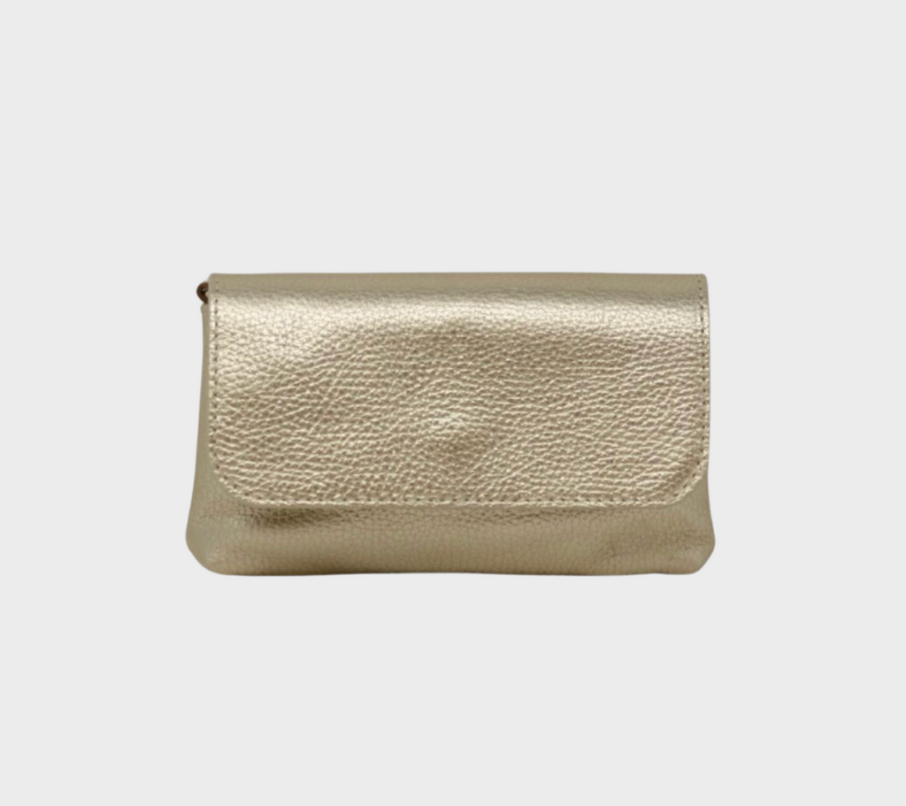 Milano Italian Leather Convertible Crossbody Bag