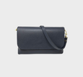 Milano Italian Leather Convertible Crossbody Bag